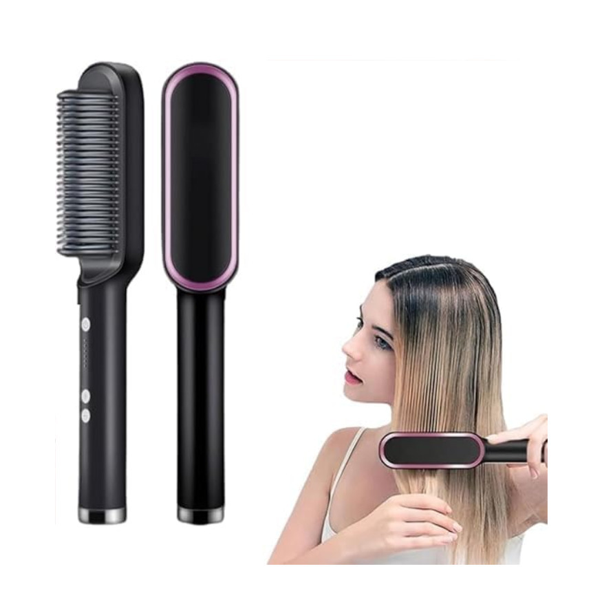Escova Alisadora Penteado e Modelagem, Escova 5 em 1, 45 Watts de ...