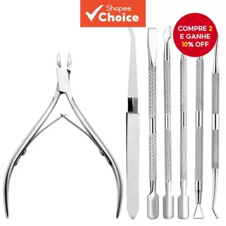 Pinças De Cutícula De Aço Inoxidável Ferramentas De Manicure Removedor De Lixa De Unha Encravada em Oferta na Shopee