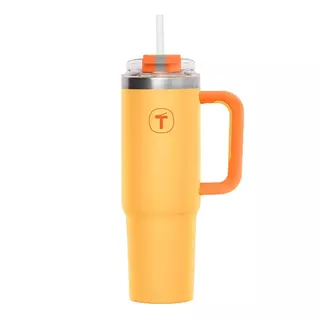 Copo Térmico Tupperware Big T com Canudo 1,1L
