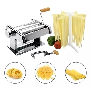 Máquina Para Macarrão Inox Clink 8x20x13,5Cm Com 6 Espessuras Diferentes Fixável Em Superfícies em Oferta na Shopee