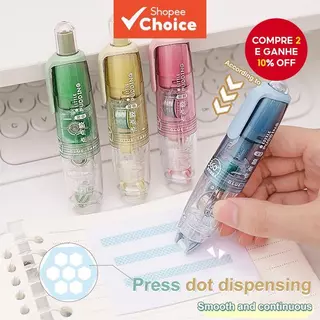 Fita Adesiva Dupla Face Pushable & Refillable para Meninas com Raspagem e Álbum de Fotos Kpop em Oferta na Shopee