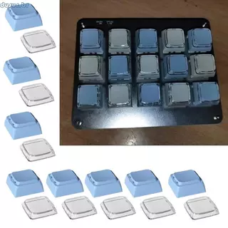 dusur9 8pcs XDA Profile PBT + PC Keycaps Para Entusiastas Teclados Mecânicos E Teclado Personalização Profissional