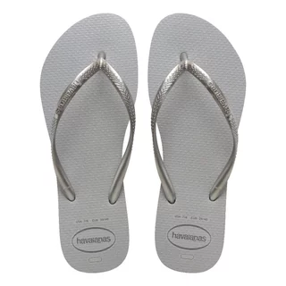 Havaianas Slim Gloss Cinza Gelo em Oferta na Shopee