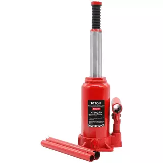 Macaco Hidráulico Tipo Garrafa Capacidade 10 Toneladas em Oferta na Shopee