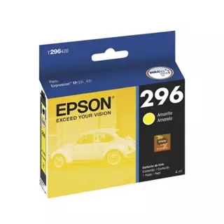 Cartucho de Tinta Epson 296 Amarelo Original em Oferta na Shopee