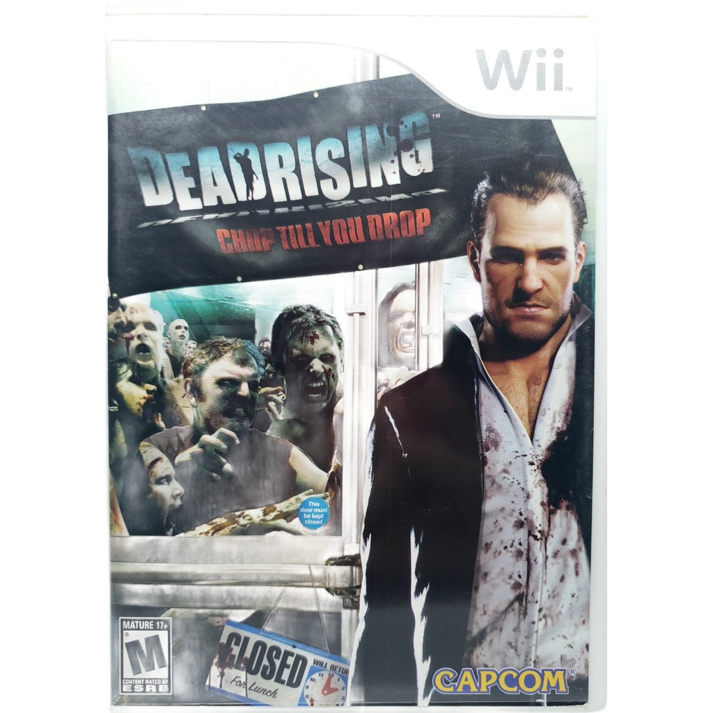 Dead Rising Chop Till You Drop Wii Original Fisica Nintendo | Shopee Brasil