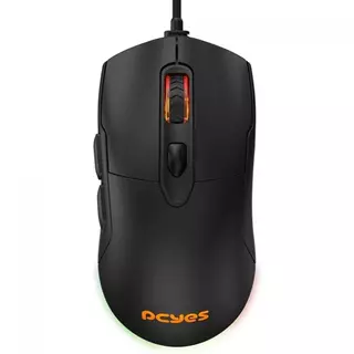 Mouse Gamer PCYes Malus Black Vulcan, RGB, 12400 DPI, PWM 3327, 6 Botões, Preto, PMGMBV em Oferta na Shopee