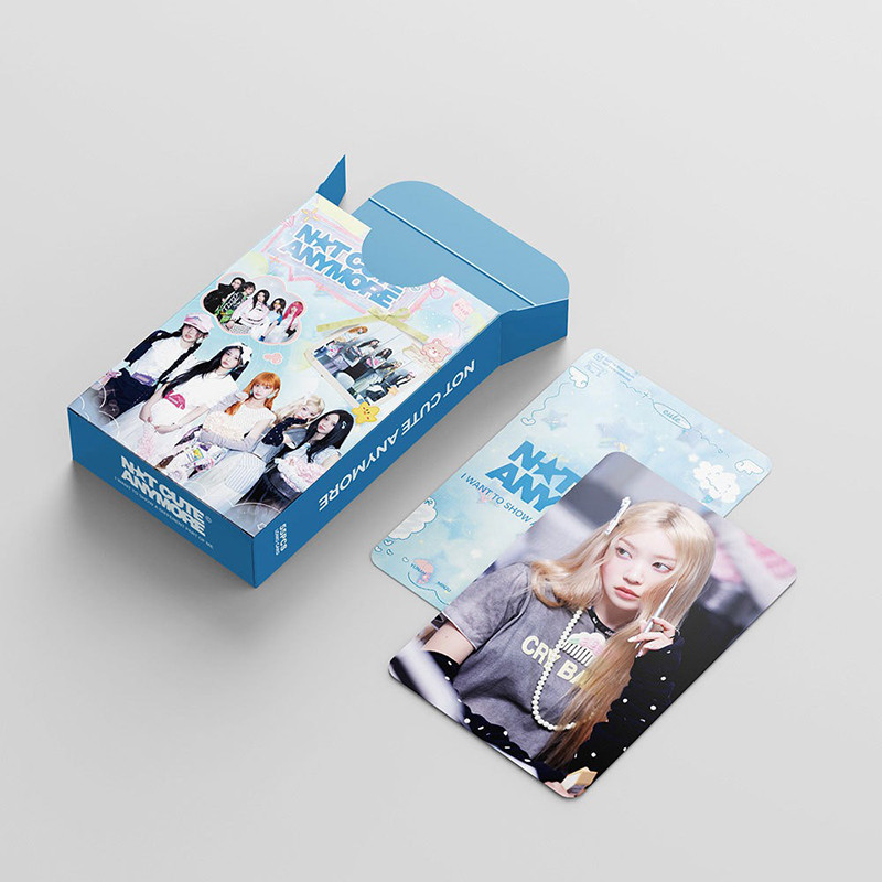 55pcs/box ILLIT Photocards NOT CUTE ANYMORE Álbum KPOP LOMO Cartão