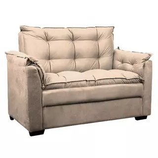 Sofá 2 Lugares Pequeno Confortável 1,40m Small Herrero em Oferta na Shopee