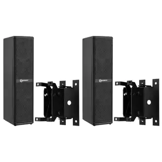 Kit 2 Caixas de Som Acústica 4" T 400.4 HF 4 Ohms + 2 Suportes de Fixação para Caixa de Som em Oferta na Shopee