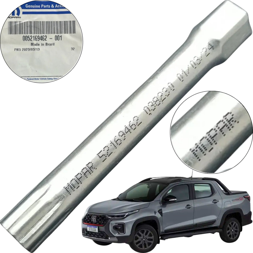 Chave Roda Baixar Estepe Fiat Nova Strada 2021-2026 Endurance