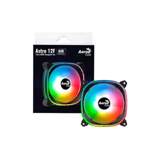 Cooler Fan Aerocool Astro 12F 12cm ARGB em Oferta na Shopee