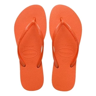 Havaianas Slim Laranja Sunset em Oferta na Shopee