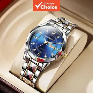 Relógio De Quartzo Legado Masculino Com Caixa De Aço Asteróide , Cristal De Safira Gravado Em DNA , Função De Calendário em Oferta na Shopee