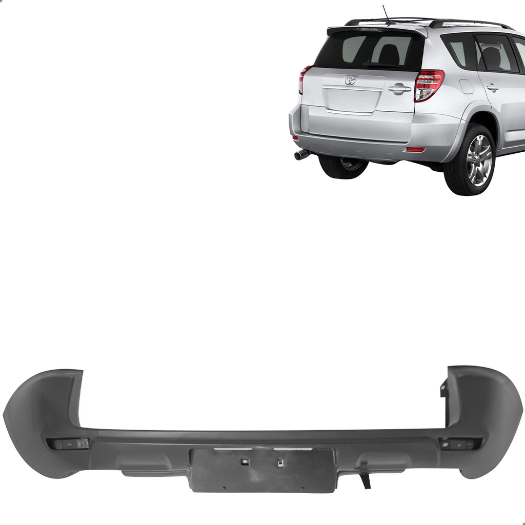 Parachoque Traseiro Rav4 2006 2007 2008 2009 2010 2011 2012 | Shopee Brasil