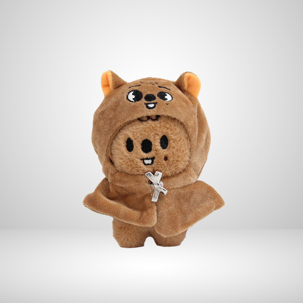 Chaveiro SKZOO Han Quokka Stray Kids 10cm Touca Removível | Shopee