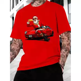 Camiseta Masculina de Noel Porsche Maromba Camisa Básica Streetwear Algodão Premium