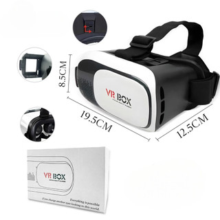 Óculos VR Box Realidade Virtual 3D para Celular | Headset VR com Controle Bluetooth | Compatível Android e iPhone — foto 2 — Achou Levou Brasil