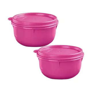 Kit 2 Potes Tupperware Tigelinha Rosa 250ml em Oferta na Shopee