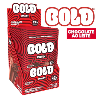 WHEY BOLD PROTEIN 3W CAIXA - SABOR CHOCOLATE