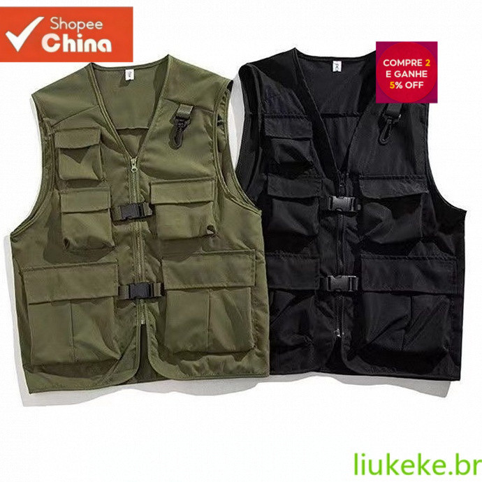Colete Rip Stop em Promoção na Shopee Brasil 2026