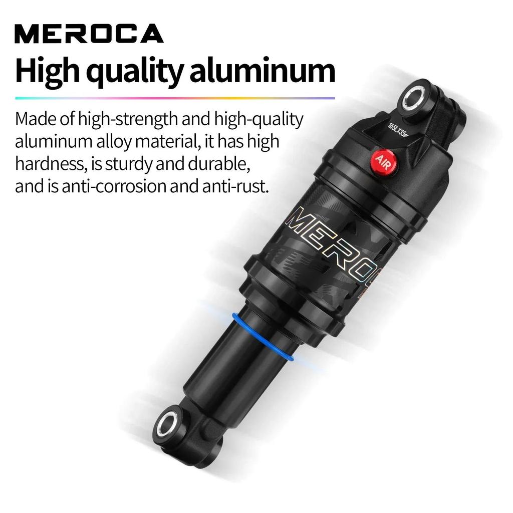 MEROCA MR-2 MTB Bicicleta Amortecedor De Ar 125/150/165/190/210mm