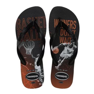 Havaianas Top Athletic Sunset Preto/Laranja em Oferta na Shopee