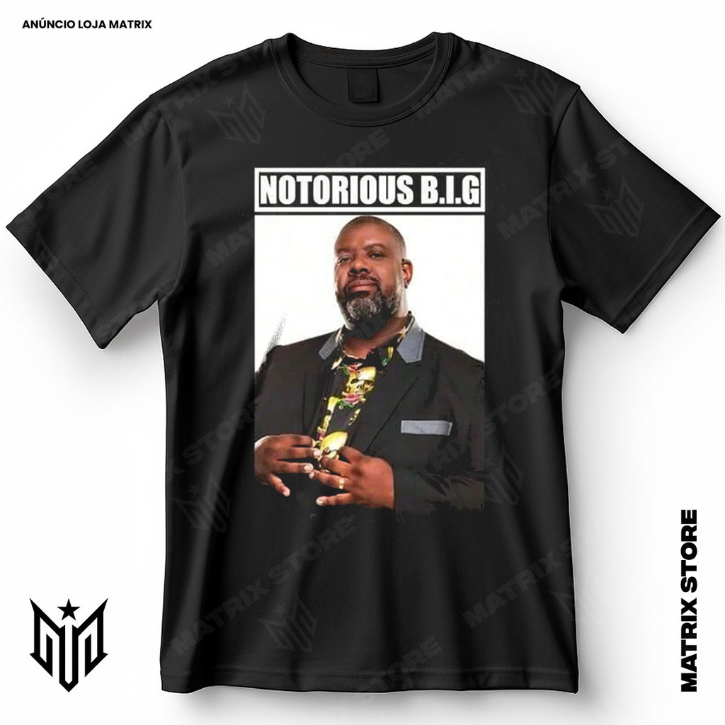 Camisa Pericles Notorious Big Samba Pagode Blusa Camiseta de Cantores ...