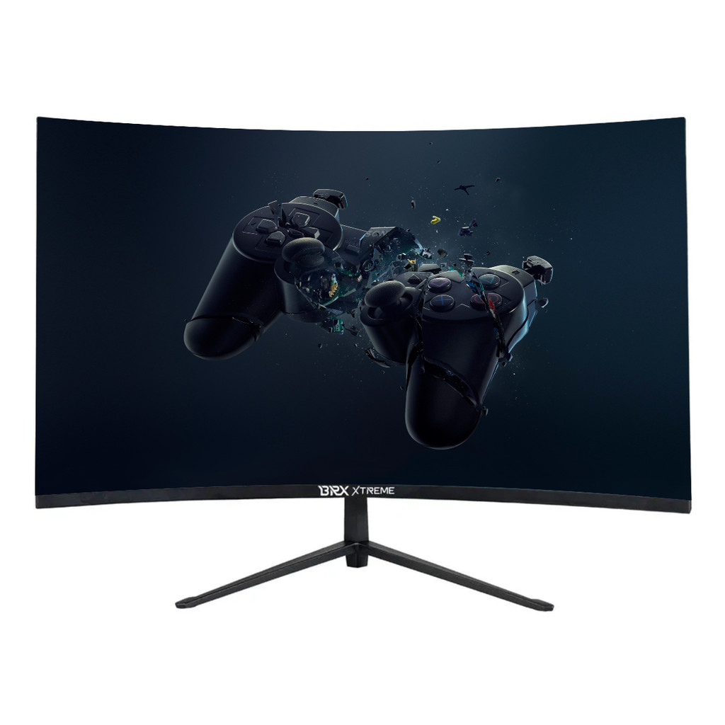 MONITOR GAMER LED CURVO BRX EXTREME 24 5MS FULL HD 100HZ BIVOLT ...