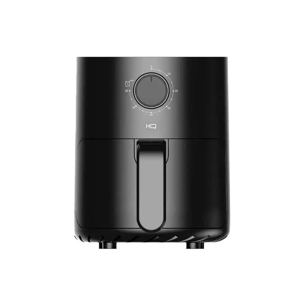 Fritadeira AirFryer HQ 2,8 litros na cor preta vista de frente