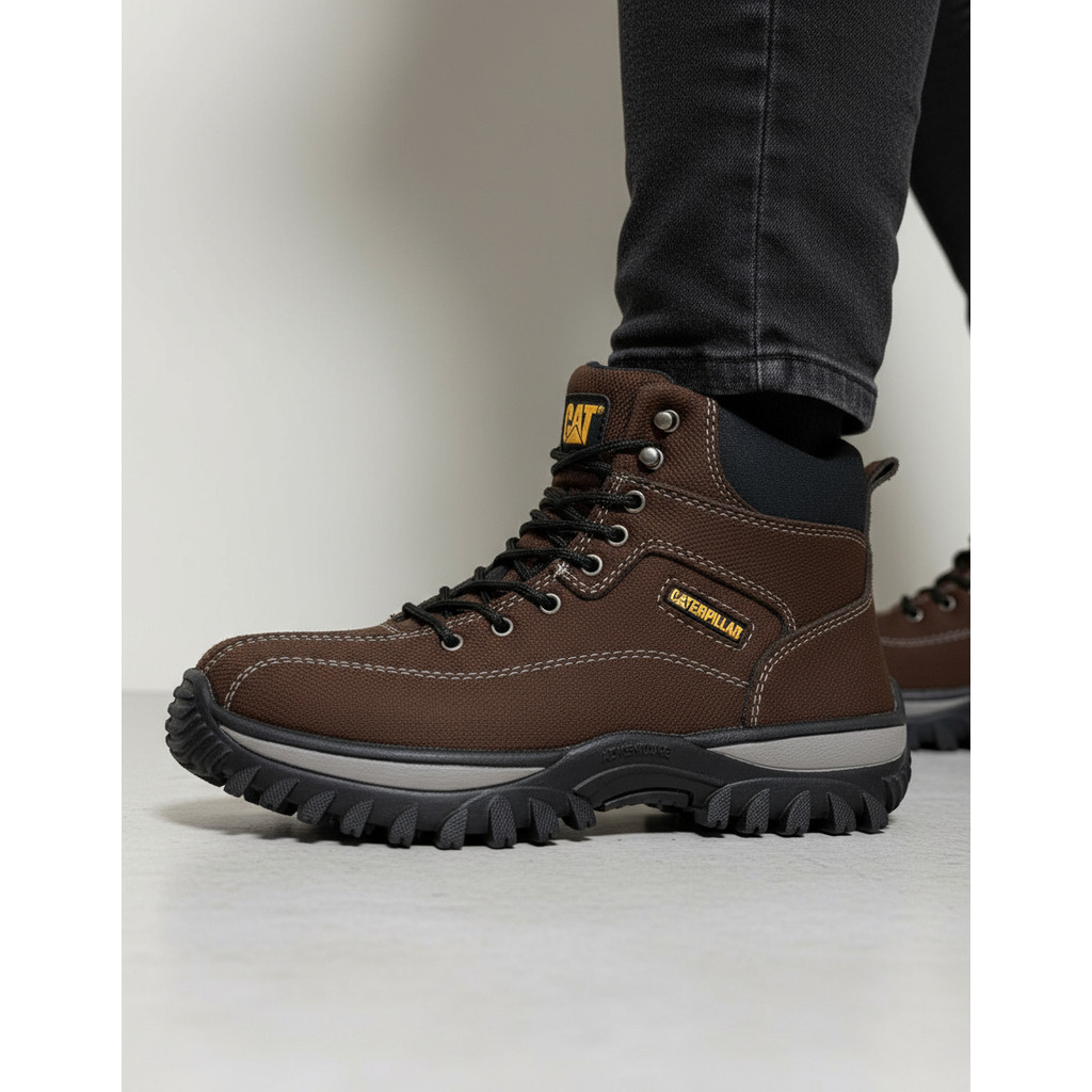 Bota Coturno Adventure Caterpillar Resistente Leve Confortável Caterpillar Oferta Envio Imediato