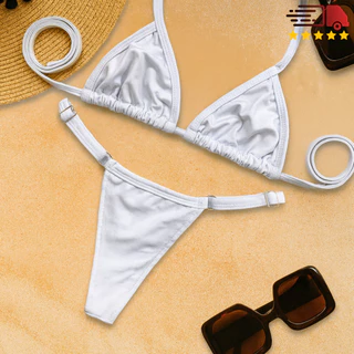 Biquíni Marquinha de Fita – Fio Dental Cortininha | Bronze Perfeito | Confortável e Ajustável em Oferta na Shopee