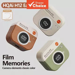 HQAi H12 Fones De Ouvido Com Microfone Embutido À Prova D'água Para iPhones Dispositivos Móveis Touch Conter Cancelament em Oferta na Shopee