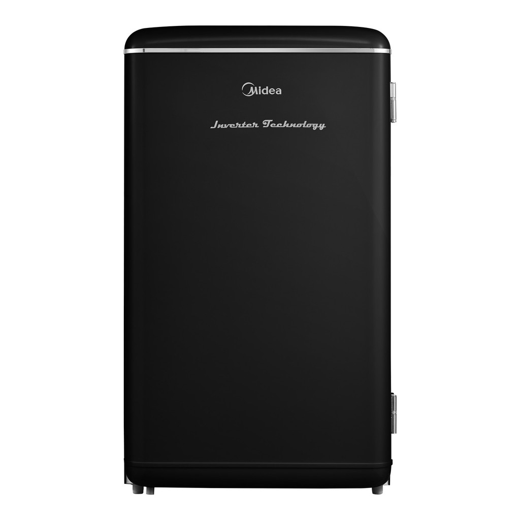Frigobar Midea Retrô 93L Inverter Preto Bivolt