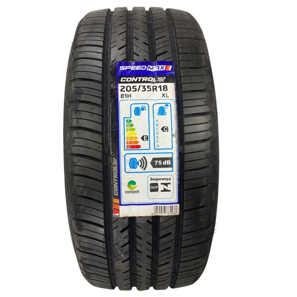 Pneu 205/35R18 81H Contrmax CP12 SPM XL Aro 18 Perfil Baixo Esportivo ...