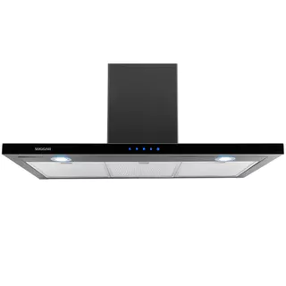 Coifa de Parede Suggar Granada Slim Touch 90Cm Preto