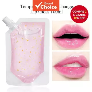 Lakerain Diy Brilho Labial Hidratante Materiais para Fazer Brilho Labial Vegano Rosa Brilho Labial que Muda de Cor Base em Oferta na Shopee