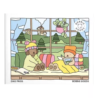 Livro Bobbie Goods Original | Dias Frios (fall Winter) | Livro De Colorir Com Selo Autenticidade Holográfico em Oferta na Shopee