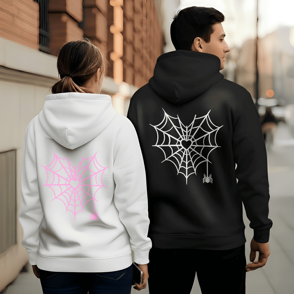 Moletom Canguru (1 Unidade) Casal Teia Aranha Homem Aranha Casaco ...