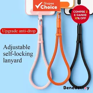 Cordão De Pulso Resistente Anti-Queda , Curto De Poliéster Ajustável Para Telefone-BEN em Oferta na Shopee