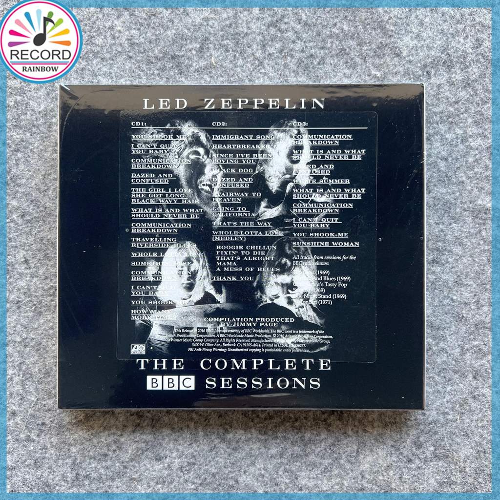 Led Zeppelin The Complete BBC Sessions Original 3CD Brand New