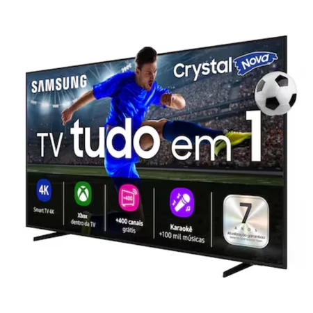 Smart TV Samsung 75” 4K Crystal UHD 75U8600F HDR Tizen Xbox Cloud Gaming Wi Fi Bluetooth Bivolt