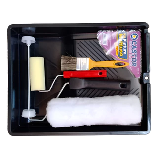 Kit de Pintura Multiuso 5 Pecas - Barato - Pinturas Parede Muro Portão - Ref. 825