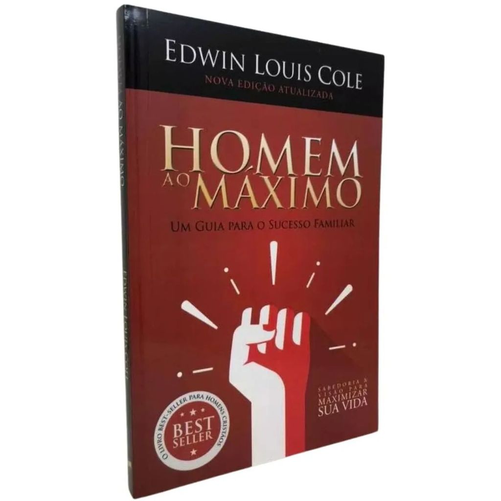 Livro Homem Ao Máximo - Edwin Louis Cole | Shopee Brasil