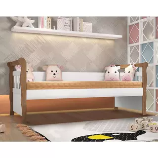 Cama Babá Júlia Branco com Bétula Carolina Baby em Oferta na Shopee