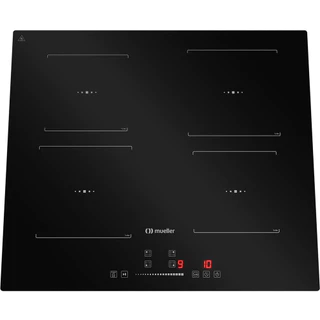 Cooktop de Indução Mueller 4 Bocas com Turbo - MCN4BK 220V