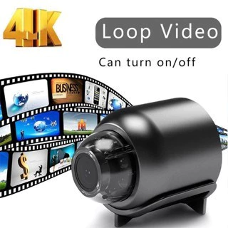 X5 Mini WiFi Sem Fio 1080P Câmera De Segurança Detector De Visão Noturna De Vigilância Doméstica em Oferta na Shopee