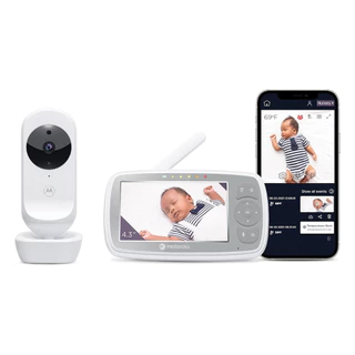 Babá Eletrônica VM44 Connect Visão Noturna e Wi-Fi Motorola Babá Eletrônica VM44 Connect Visão Noturna e Wi-Fi Motorola