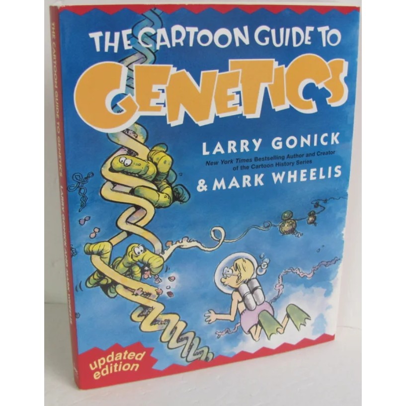 The Cartoon Guide to Genetics autor Larry Gonick e Mark Wheelis ...