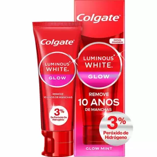Creme Dental para Clareamento Colgate Luminous White Glow 70g 2un em Oferta na Shopee
